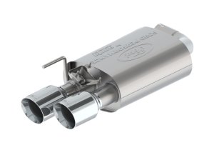 Ford Mustang Performance Exhaust - Rear - Ford Racing - Extreme Axle Back System - Chrome - 2024+ Ford Mustang Performance Exhaust - Rear - Ford Racing - Extreme Axle Back System - Chrome - 2024+